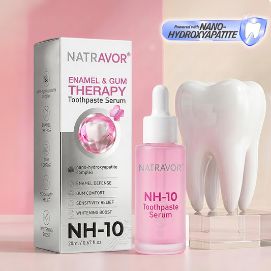 🎁 Only 5 bottles left! 50% OFF today! Restore a cleaner, stronger-looking smile with Natravor® NH-10. Say goodbye to stains, sensitivity & buildup — don’t miss this offer!