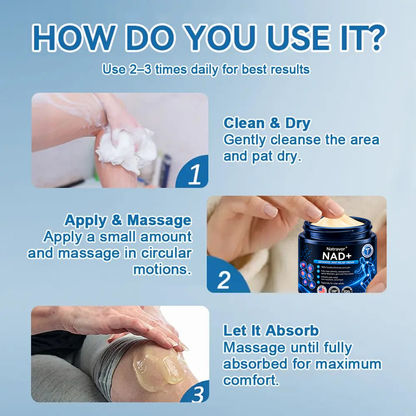 🔥Official Store:  🦵𝐍𝐚𝐭𝐫𝐚𝐯𝐨𝐫™ NAD+ Advanced Anti-Aging Joint Relief Cre am (Specially for mature adults & recommended for daily joint care)🔥𝑳𝒂𝒔𝒕 𝒅𝒂𝒚 𝒑𝒓𝒐𝒎𝒐𝒕𝒊𝒐𝒏 7𝟎% 𝒐𝒇𝒇