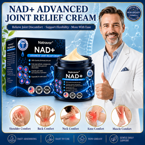 🔥Official Store:  🦵𝐍𝐚𝐭𝐫𝐚𝐯𝐨𝐫™ NAD+ Advanced Anti-Aging Joint Relief Cre am (Specially for mature adults & recommended for daily joint care)🔥𝑳𝒂𝒔𝒕 𝒅𝒂𝒚 𝒑𝒓𝒐𝒎𝒐𝒕𝒊𝒐𝒏 7𝟎% 𝒐𝒇𝒇