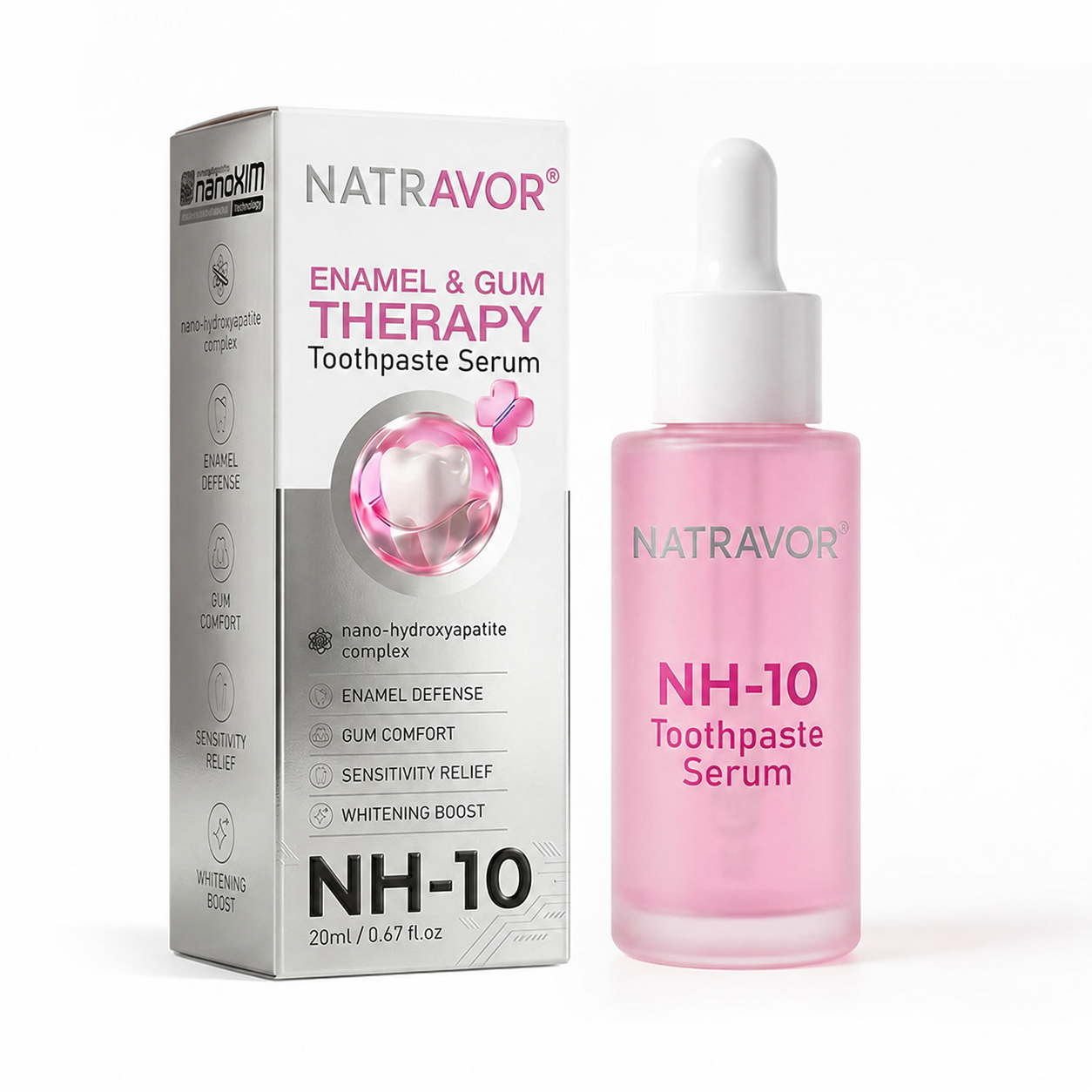 🎁 Only 5 bottles left! 50% OFF today! Restore a cleaner, stronger-looking smile with Natravor® NH-10. Say goodbye to stains, sensitivity & buildup — don’t miss this offer!