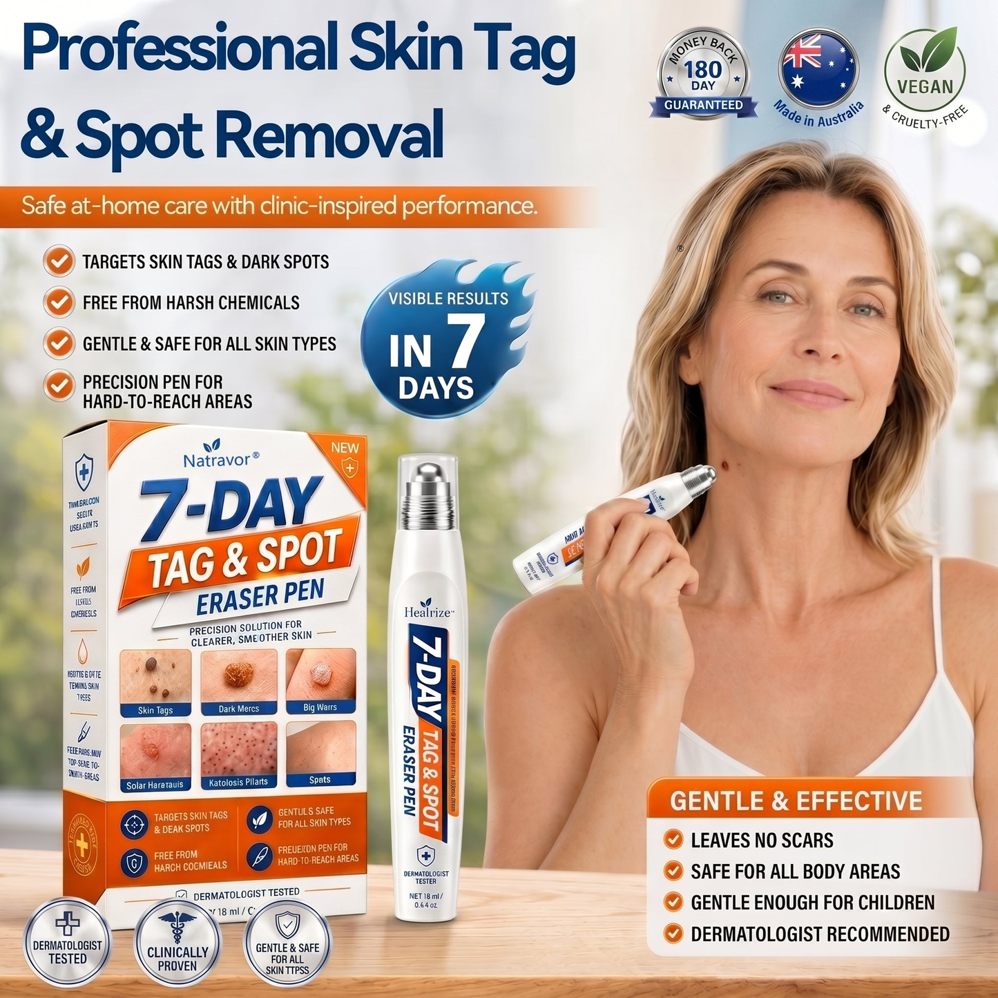 🩺𝐎𝐟𝐟𝐢𝐜𝐢𝐚𝐥 𝐁𝐫𝐚𝐧𝐝 𝐒𝐭𝐨𝐫𝐞 |✅Natravor® 7-𝐷𝑎𝑦 𝗧𝐚𝐠 & 𝗦𝗽𝐨𝐭 𝐄𝐫𝒂𝒔𝒆𝒓(Zero Pain, Zero 𝐒𝐜𝐚𝒓𝒔 Rollerball)