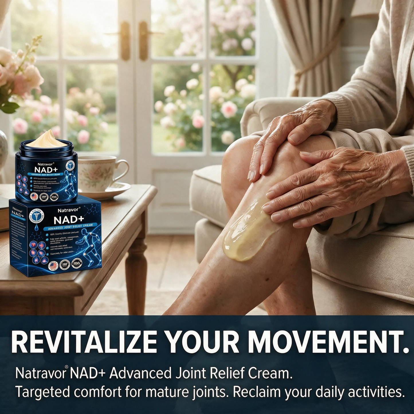 🔥Official Store:  🦵𝐍𝐚𝐭𝐫𝐚𝐯𝐨𝐫™ NAD+ Advanced Anti-Aging Joint Relief Cre am (Specially for mature adults & recommended for daily joint care)🔥𝑳𝒂𝒔𝒕 𝒅𝒂𝒚 𝒑𝒓𝒐𝒎𝒐𝒕𝒊𝒐𝒏 7𝟎% 𝒐𝒇𝒇