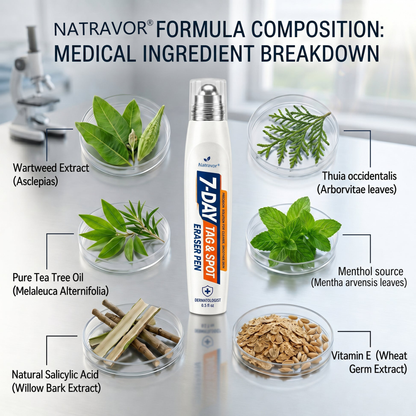 🩺𝐎𝐟𝐟𝐢𝐜𝐢𝐚𝐥 𝐁𝐫𝐚𝐧𝐝 𝐒𝐭𝐨𝐫𝐞 |✅Natravor® 7-𝐷𝑎𝑦 𝗧𝐚𝐠 & 𝗦𝗽𝐨𝐭 𝐄𝐫𝒂𝒔𝒆𝒓(Zero Pain, Zero 𝐒𝐜𝐚𝒓𝒔 Rollerball)