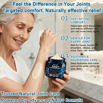 🔥Official Store:  🦵𝐍𝐚𝐭𝐫𝐚𝐯𝐨𝐫™ NAD+ Advanced Anti-Aging Joint Relief Cre am (Specially for mature adults & recommended for daily joint care)🔥𝑳𝒂𝒔𝒕 𝒅𝒂𝒚 𝒑𝒓𝒐𝒎𝒐𝒕𝒊𝒐𝒏 7𝟎% 𝒐𝒇𝒇