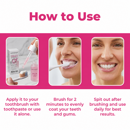 🎁 Only 5 bottles left! 50% OFF today! Restore a cleaner, stronger-looking smile with Natravor® NH-10. Say goodbye to stains, sensitivity & buildup — don’t miss this offer!